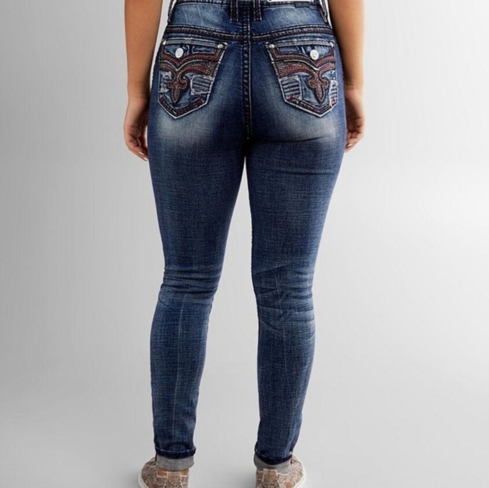 Rock Revival Rima Ultra High Rise Curvy Size 28 Collectors Edition